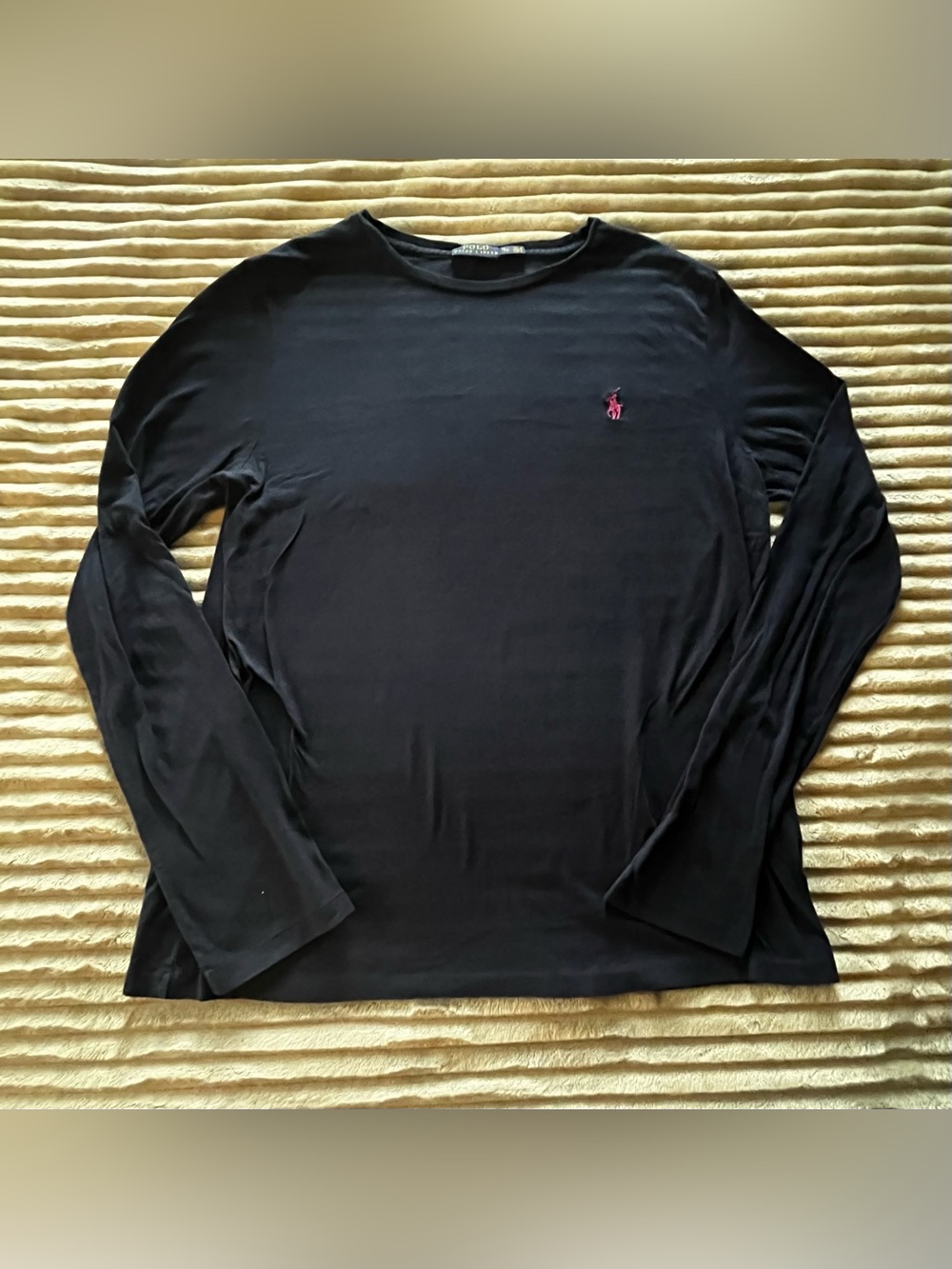 Polo Ralph Lauren navy blue long sleeve tee ♡